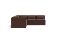 Load image into Gallery viewer, Atmosphere Storage - Sectional - Rounded Backrest - Chocolate