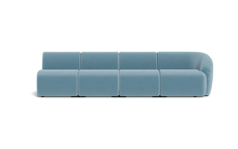 Load image into Gallery viewer, Cassini - Sofa - Aqua