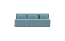 Load image into Gallery viewer, Atmosphere Sleeper Sofa & Sectional - Rounded Backrest - Aqua