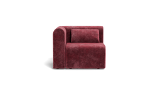 Load image into Gallery viewer, Atmosphere Sleeper Sofa & Sectional - Rounded Backrest - Bordeaux