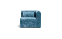 Load image into Gallery viewer, Atmosphere Sleeper Sofa & Sectional - Rounded Backrest - Harbour Blue