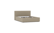 Load image into Gallery viewer, Ara Bed - Full - Upholstered - Flax Haven - Storage
