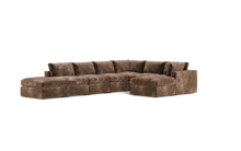 Load image into Gallery viewer, Ciello - Sectional - Espresso - Regular Backrest