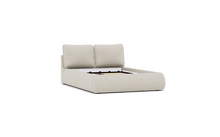 Load image into Gallery viewer, Ara Bed - Full - Upholstered - Silken Sand - Storage