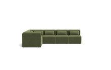 Load image into Gallery viewer, Atmosphere Sleeper Sofa & Sectional - Rounded Backrest - Cypress Green