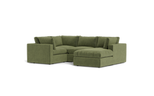 Load image into Gallery viewer, Ciello XL - Sectional - Cypress Green - Regular Backrest