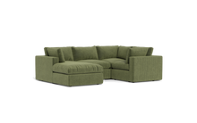 Load image into Gallery viewer, Ciello XL - Sectional - Cypress Green - Regular Backrest