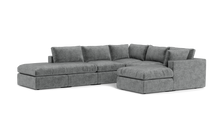 Load image into Gallery viewer, Ciello XL - Sectional - Basalt - Regular Backrest