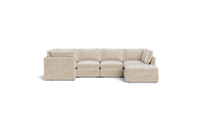 Load image into Gallery viewer, Ciello - Sectional - Sesame - High Angled