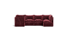 Load image into Gallery viewer, Gaia - Sectional - Bordeaux