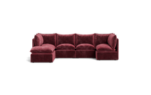 Load image into Gallery viewer, Gaia - Sectional - Bordeaux