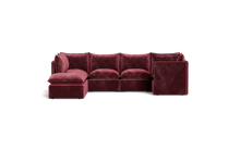 Load image into Gallery viewer, Gaia - Sectional - Bordeaux