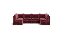 Load image into Gallery viewer, Gaia - Sectional - Bordeaux