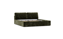 Load image into Gallery viewer, Ara Bed - King - Upholstered - Sage - Storage