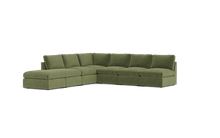 Load image into Gallery viewer, Ciello - Sectional - Cypress Green - High Angled