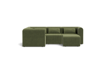 Load image into Gallery viewer, Atmosphere Sleeper Sofa & Sectional - Rounded Backrest - Cypress Green