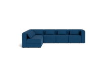 Load image into Gallery viewer, Atmosphere Sleeper Sofa & Sectional - Rounded Backrest - Cerulean