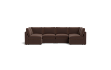 Load image into Gallery viewer, Ciello XL - Sectional - Chocolate - High Angled