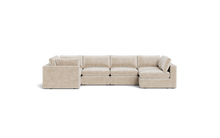 Load image into Gallery viewer, Ciello XL - Sectional - Sesame - Regular Backrest