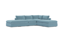 Load image into Gallery viewer, Ciello XL - Sectional - Aqua - Regular Backrest