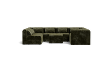 Load image into Gallery viewer, Atmosphere Sleeper Sofa & Sectional - Rounded Backrest - Sage