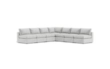Load image into Gallery viewer, Ciello XL - Sectional - Limestone - Regular Backrest