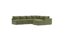 Load image into Gallery viewer, Ciello XL - Sectional - Cypress Green - Regular Backrest