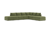 Load image into Gallery viewer, Ciello - Sectional - Cypress Green - High Angled