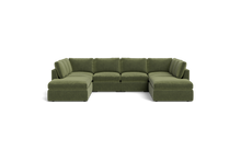 Load image into Gallery viewer, Ciello - Sectional - Cypress Green - High Angled