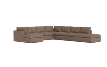 Load image into Gallery viewer, Ciello XL - Sectional - Mocha - High Angled