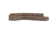 Load image into Gallery viewer, Ciello XL - Sectional - Mocha - High Angled