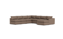 Load image into Gallery viewer, Ciello XL - Sectional - Mocha - Regular Backrest