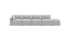 Load image into Gallery viewer, Ciello XL - Sofa - Limestone - Regular Backrest