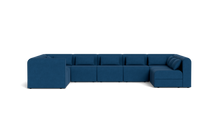 Load image into Gallery viewer, Atmosphere Sleeper Sofa & Sectional - Rounded Backrest - Cerulean