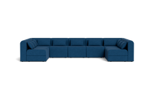 Load image into Gallery viewer, Atmosphere Sleeper Sofa & Sectional - Rounded Backrest - Cerulean