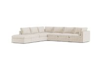 Load image into Gallery viewer, Ciello XL - Sectional - Sesame - High Angled