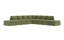 Load image into Gallery viewer, Ciello - Sectional - Cypress Green - High Angled