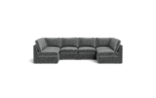 Load image into Gallery viewer, Ciello - Sectional - Basalt - High Angled