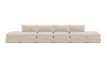 Load image into Gallery viewer, Ciello XL - Sofa - Sesame - Regular Backrest