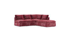 Load image into Gallery viewer, Ciello XL - Sectional - Bordeaux - High Angled