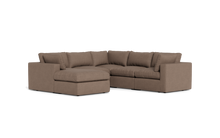 Load image into Gallery viewer, Ciello XL - Sectional - Mocha - Regular Backrest
