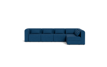 Load image into Gallery viewer, Atmosphere Sleeper Sofa & Sectional - Rounded Backrest - Cerulean