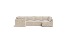 Load image into Gallery viewer, Ciello - Sectional - Sesame - High Angled
