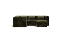 Load image into Gallery viewer, Atmosphere Sleeper Sofa & Sectional - Rounded Backrest - Sage