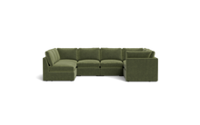 Load image into Gallery viewer, Ciello - Sectional - Cypress Green - High Angled