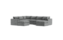 Load image into Gallery viewer, Ciello XL - Sectional - Basalt - Regular Backrest