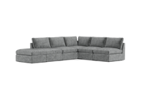 Load image into Gallery viewer, Ciello XL - Sectional - Basalt - High Angled