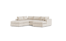 Load image into Gallery viewer, Ciello XL - Sectional - Sesame - Regular Backrest