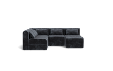 Load image into Gallery viewer, Atmosphere Sleeper Sofa & Sectional - Rounded Backrest - Carbon
