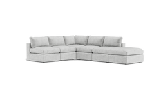 Load image into Gallery viewer, Ciello XL - Sectional - Limestone - Regular Backrest